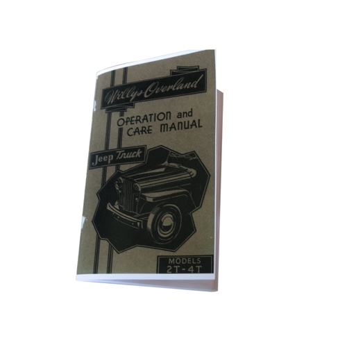 Owners Manual  Fits  46-49 Truck