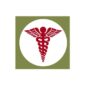 New Medical Caduceus Decal  Fits  41-71 Jeep & Willys (4")