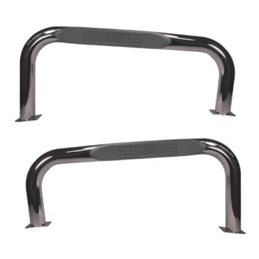 Nerf Bars in Stainless Steel  Fits  76-83 CJ
