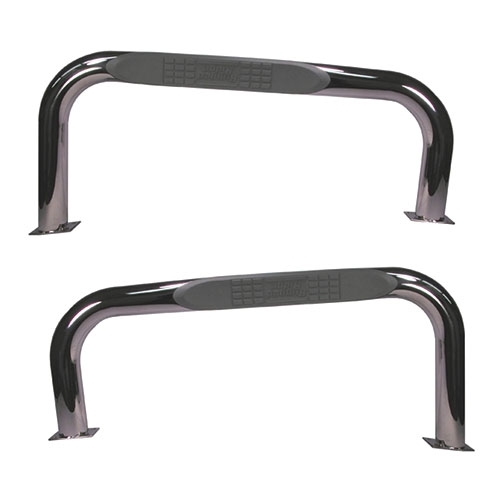 Nerf Bars in Stainless Steel Fits 76-83 CJ