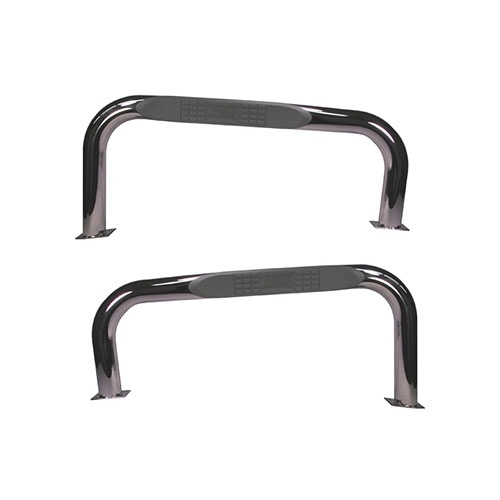 Nerf Bars in Stainless Steel Fits 76-86 CJ