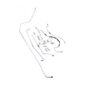 Complete Formed Steel Brake Line Kit (Imported) Fits 50-52 M38