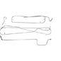 US Made Complete Formed Steel Brake Line Kit (4-134) Fits  47-53 Truck with rear Dana 53 axle