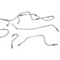 US Made Complete Formed Steel Brake Line Kit (6-226 engine) Fits 54-64 Truck with rear Dana 53 axle