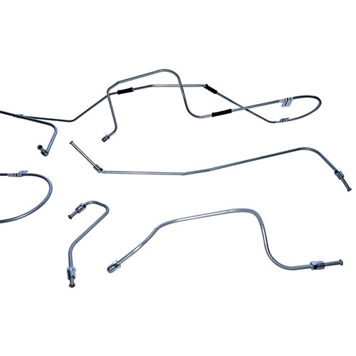 US Made Complete Formed Steel Brake Line Kit (6-226 engine) Fits 54-64 Truck with rear Dana 53 axle