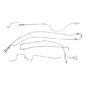 US Made Complete Formed Steel Brake Line Kit (6-230) Fits 62-64 Truck with rear Dana 53 axle