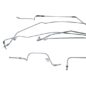US Made Complete Formed Steel Brake Line Kit (6-230) Fits 62-64 Truck with rear Dana 53 axle