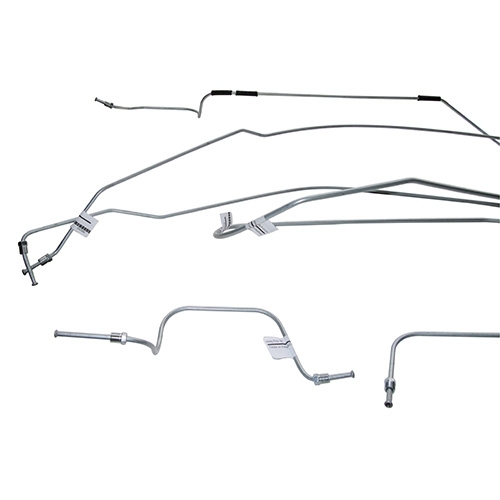 US Made Complete Formed Steel Brake Line Kit (6-230) Fits 62-64 Truck with rear Dana 53 axle