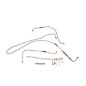 Complete Formed Steel Fuel Line Kit (Imported)  Fits 41-45 MB, GPW