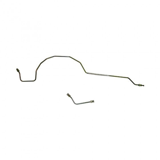 Front Axle Formed Steel Brake Line Kit (Imported) Fits  46-60 CJ-2A, 3A, 3B