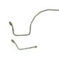 Front Axle Formed Steel Brake Line Kit (Imported) Fits  46-60 CJ-2A, 3A, 3B