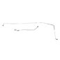 Frame Set Formed Steel Brake Line Kit (Impoted) Fits 48-55 CJ-2A, 3A, 3B