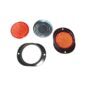 Complete Side Marker Mounting Kit (reflector) Fits  41-71 MB, GPW, CJ-2A, 3A, 3B, 5, M38, M38A1
