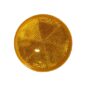 Amber Side Marker Lens (reflector) Fits: 41-71 Jeep & Willys