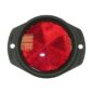 Oval Red Side Marker Assembly (reflector) Fits : 41-71 Jeep & Willys