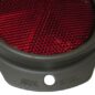 Oval Red Side Marker Assembly (reflector) Fits : 41-71 Jeep & Willys