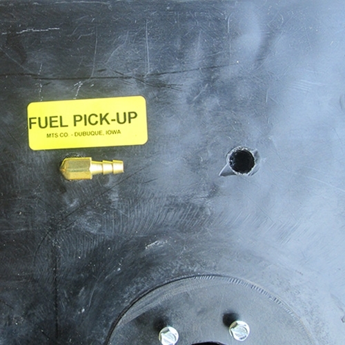 US Made Plastic Fuel (gas) Tank (6 hole style sending unit) Fits 55-71 CJ-5, 6