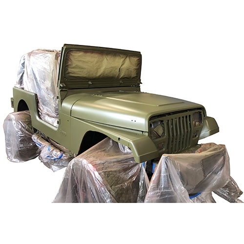 Olive Drab Green Flat Paint (Rattle Can) Fits  41-71 Jeep & Willys