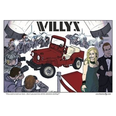 Original Artwork - ‘Willys Red Carpet’