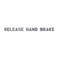 New Standard 1" Release Hand Brake Paint Mask Stencil Fits  41-71 Jeep & Willys