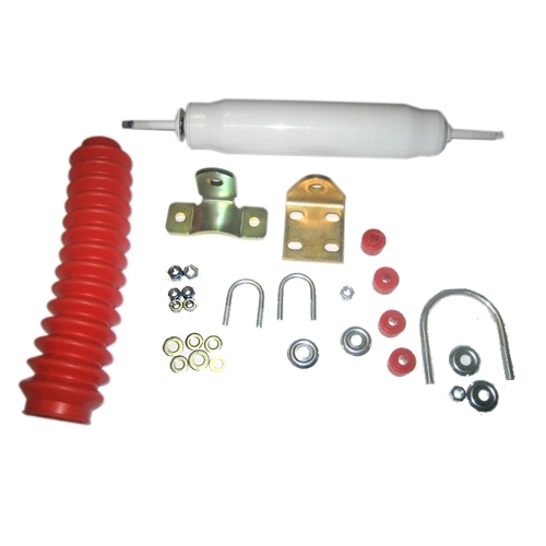 Complete Steering Stabilizer Kit Fits  41-71 Jeep & Willys