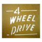 Paint Stencil Decal "4 Wheel Drive"  Fits  41-72 Jeep & Willys