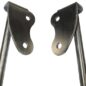 Sun Visor Bracket Set (for one visor)  Fits  46-51 Jeepster, Station Wagon with Planar Suspension