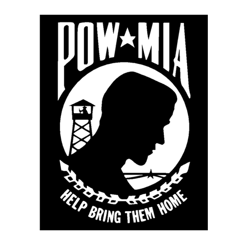 New POW/MIA Decal Fits  41-71 Jeep & Willys