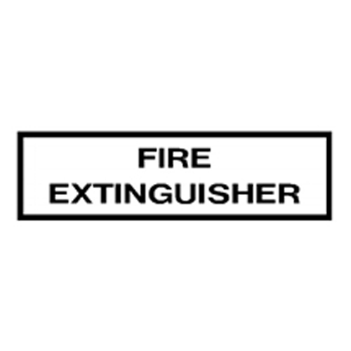 New Fire Extinguisher Decal Fits  41-71 Jeep & Willys
