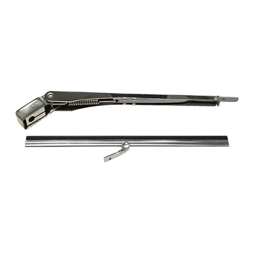 Electric Windshield Wiper Arm & Blade Kit  Fits  41-68 MB, GPW, CJ-2A, 3A, 3B, 5, M38, M38A1