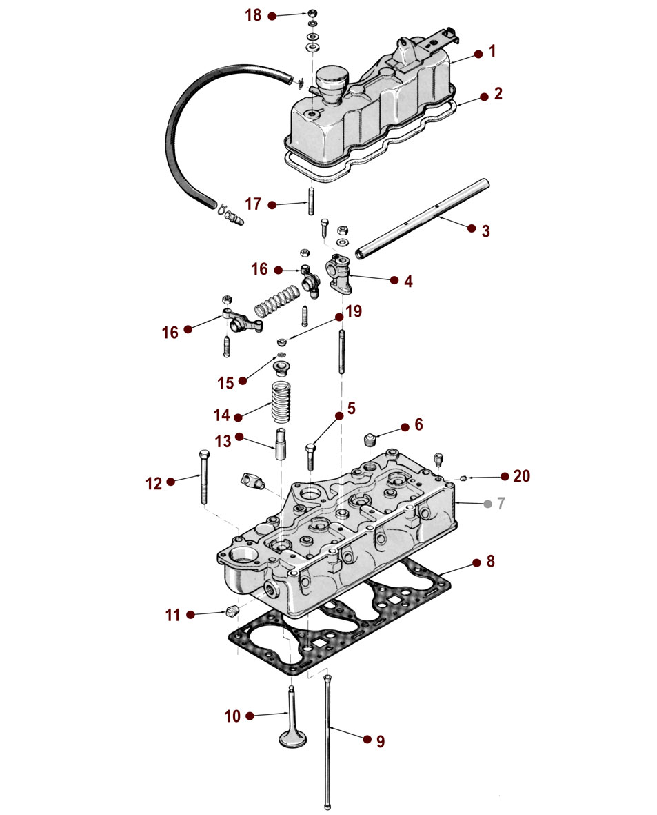 4-134 F Engine - View 2