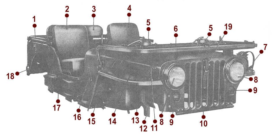 Body - Right Front View - 50-52 M38