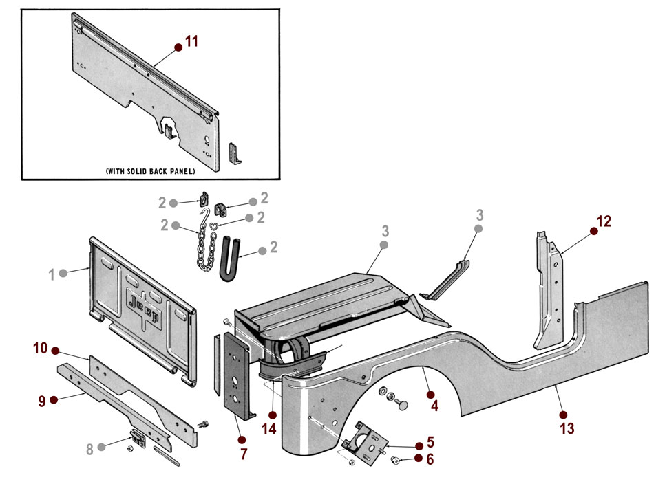 Body - 52-71 M38A1