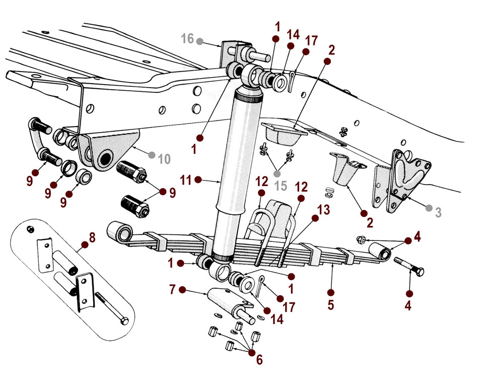 Front Spring - 46-64 Truck