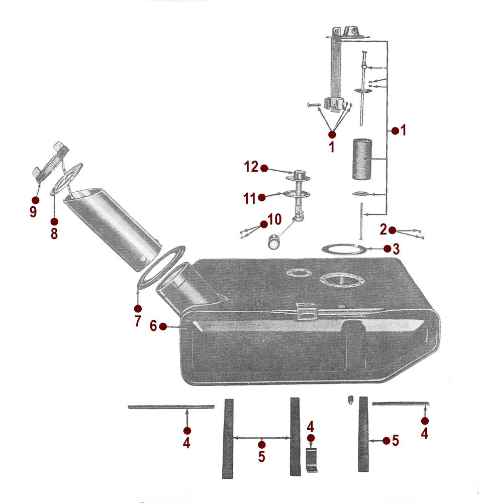 Fuel Tank - 50-52 M38