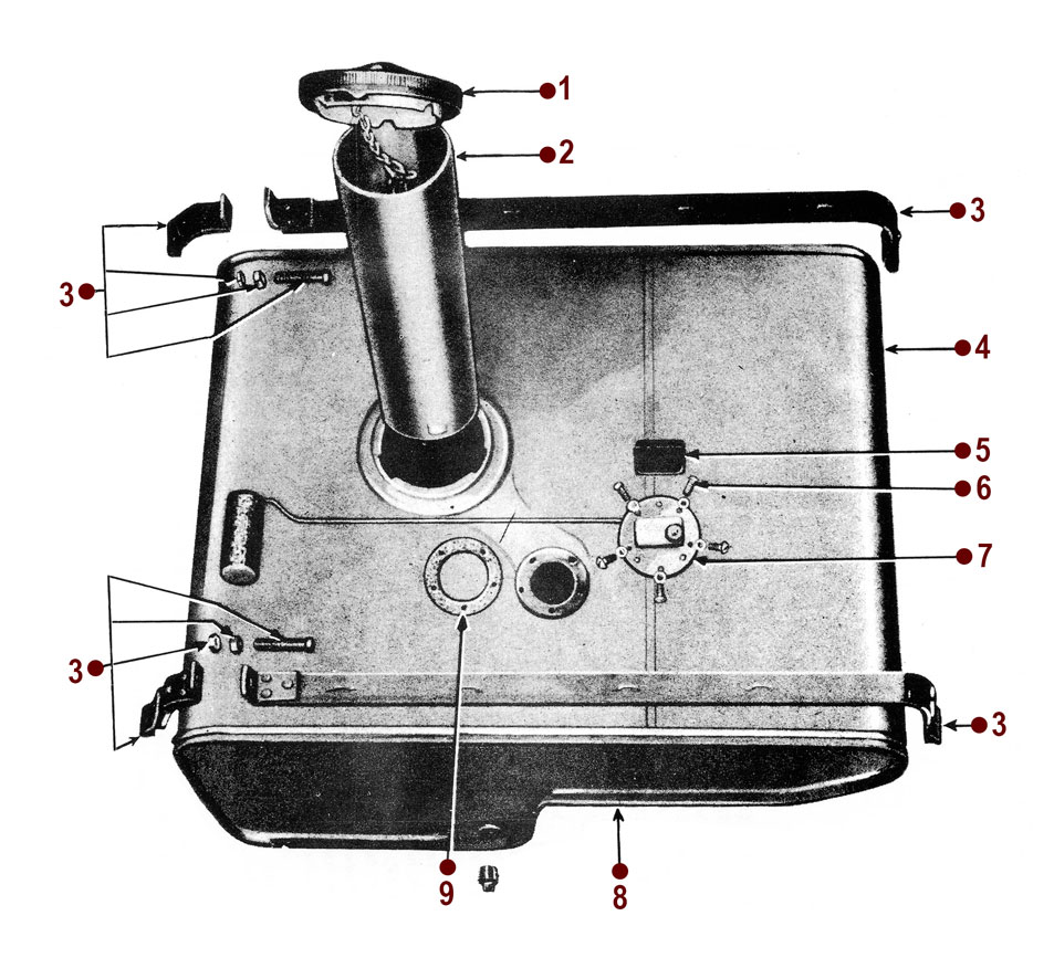 Fuel Tank - 41-45 GPW