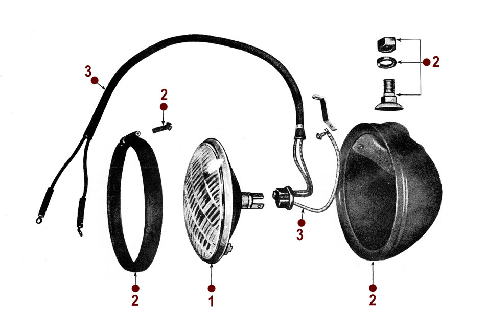 Headlight Assembly - MB