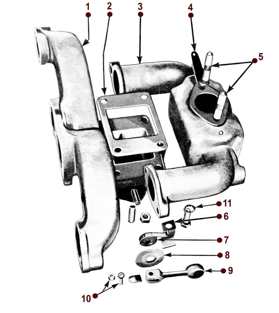 Manifold - 46-49 CJ-2A