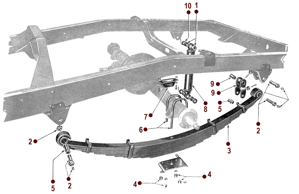 Rear Spring - Truck