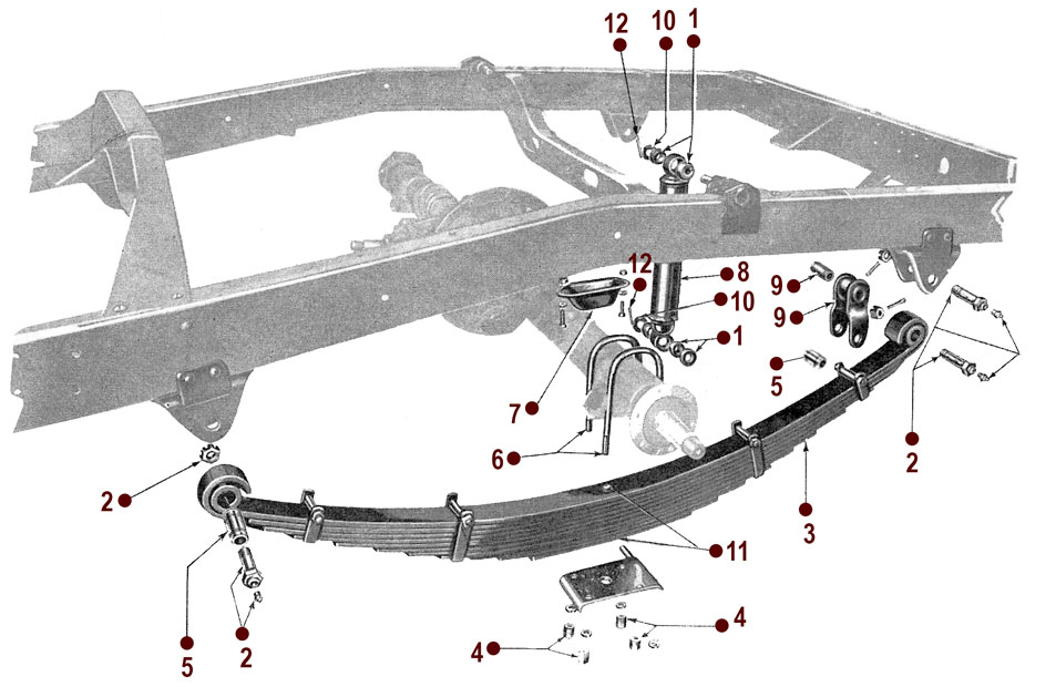 Rear Spring - Truck