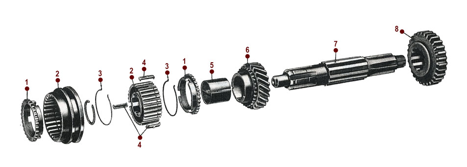 T-84 Main Shaft Assembly - GPW