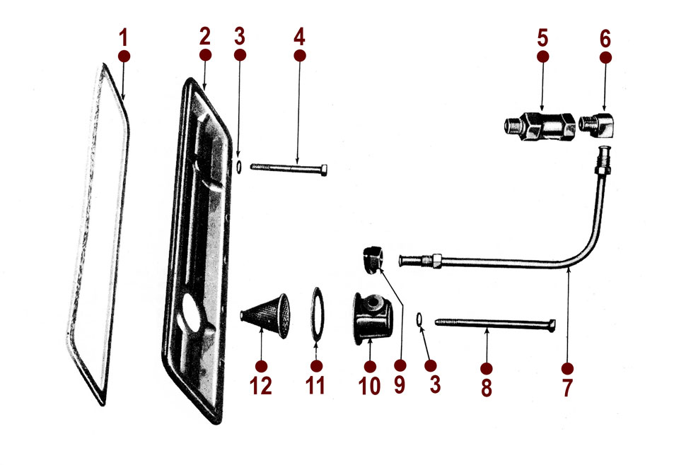 4-134 L Engine - Valve Cover & Ventilator Parts