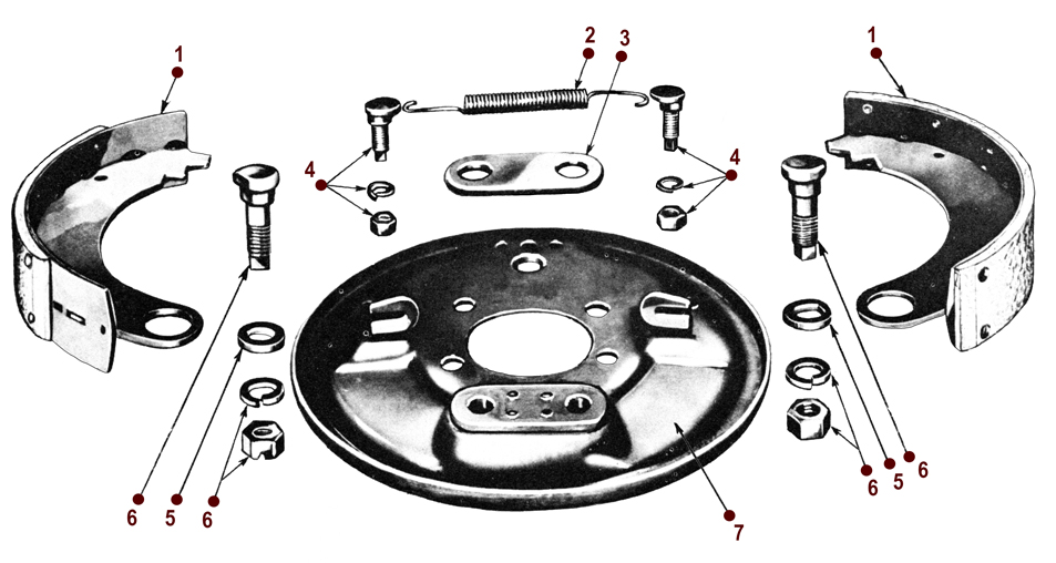 Wheel Brake - 41-45 GPW