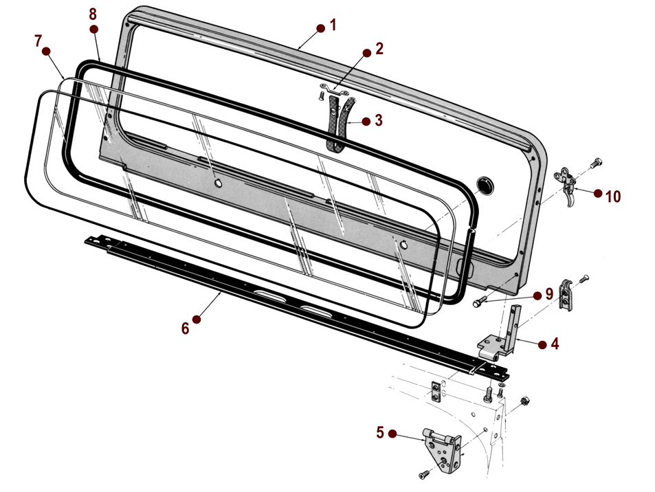 Windshield - CJ-5