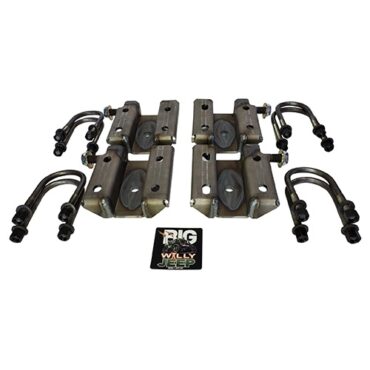Hi-Line U-Bolt Skid Plate Kit (1 required) Fits 41-64 MB, GPW, CJ-2A, 3A, 3B, M38