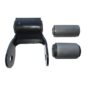 Front Leaf Spring Pivot Eye & Shackle Kit (2 required) Fits: 70-73 Jeepster Commando (with 2" front spring)