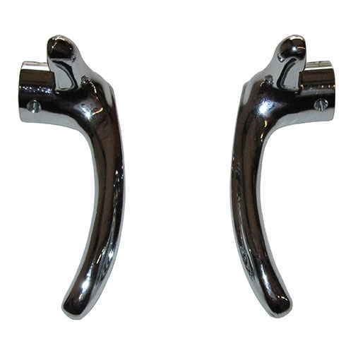 Chrome Window Vent Handles (Pair) Fits 48-64 Truck, Station Wagon, Jeepster