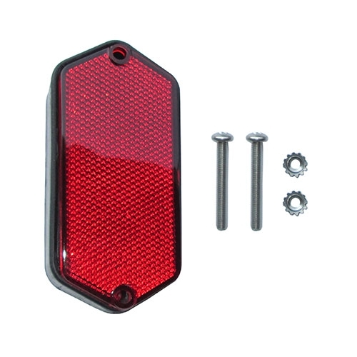 Rear Red Reflector Mount Kit Fits 66-71 Jeepster Commando