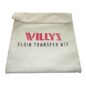 US Made Stenciled Fluid Transfer Bag (Tan) Fits 41-71 Jeep & Willys