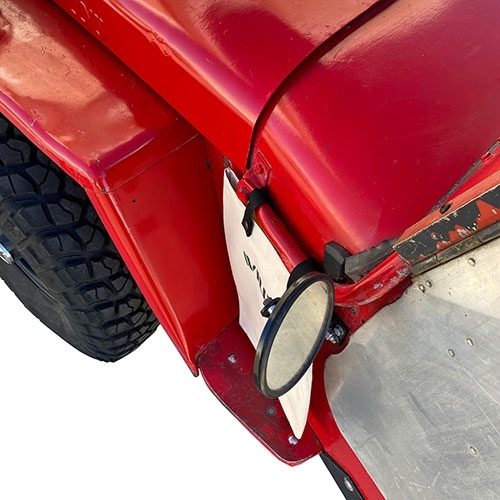 US Made Stenciled "Willys" Side Bag (Tan) Fits 41-71 Jeep & Willys